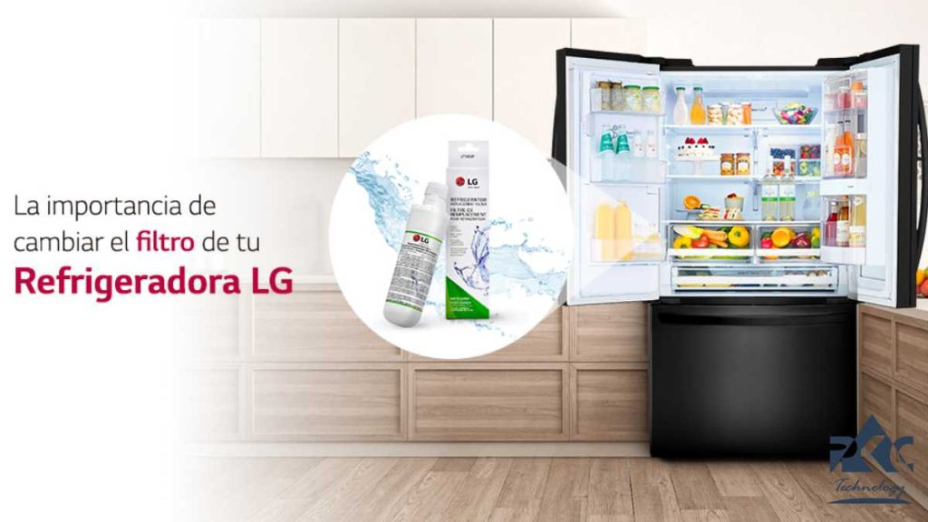 cambiar el filtro de una refrigeradora de lg