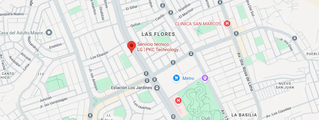 Mapa sede SJL PKC Technology