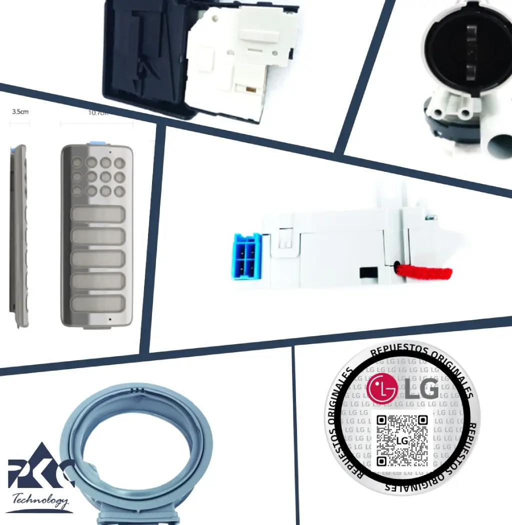 Tienda de repuestos originales LG con número de parte oficial en San Miguel Lima — PKC Technology